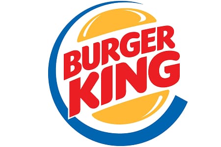 Burger King circular logo with bun and text