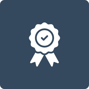 Award badge symbol