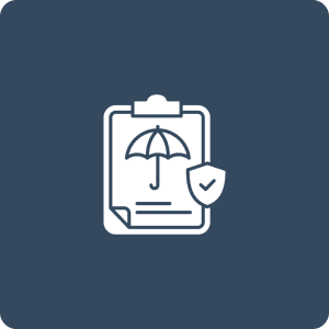 Security emblem with shield and paper